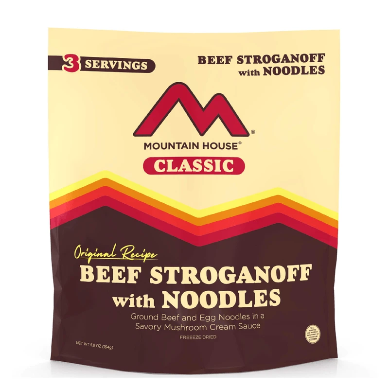 Mountain House Classic Beef Stroganoff With Noodles 4 Mountain House Classic Beef Stroganoff With Noodles - Image 2