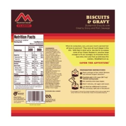 Mountain House Classic Biscuits & Gravy Freeze Dried Meal -Big Agnes Shop 1048810 800 auto