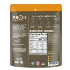 Peak Refuel Bison Ranch Mashers