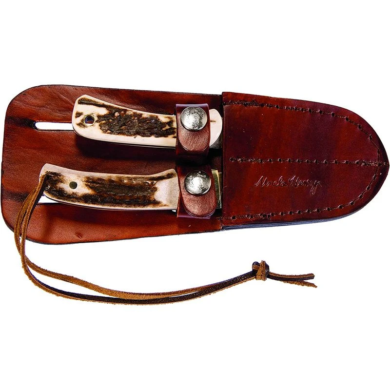 Uncle Henry Mini Pro Hunter And Detail Hunter Combo Knife Set 4 Uncle Henry Mini Pro Hunter And Detail Hunter Combo Knife Set - Image 2