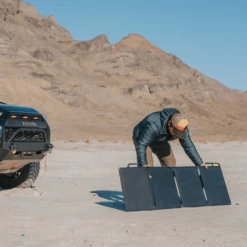 BioLite 100W Folding Solar Panel -Big Agnes Shop 1124042 800 auto