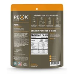 Peak Refuel Creamy Peaches And Oats -Big Agnes Shop 1141569 800 auto