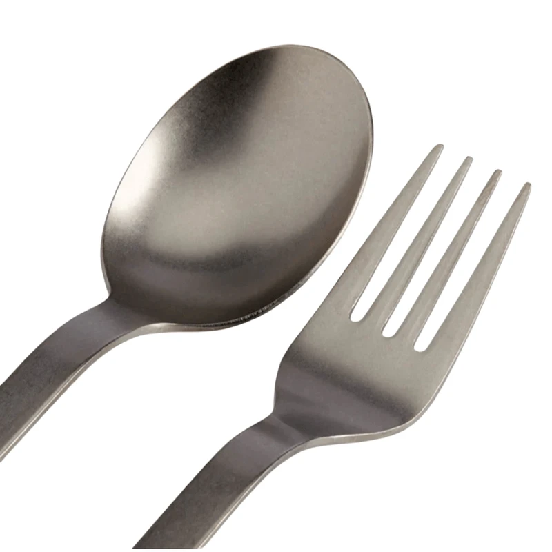 Snow Peak Titanium Fork & Spoon Set 7 Snow Peak Titanium Fork & Spoon Set - Image 5