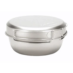 Snow Peak 3 Piece Titanium Cookset