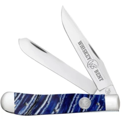 Whiskey Bent Knives Trapper 2 Blade Folding Knife