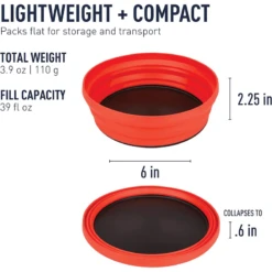 Sea To Summit X Collapsible Bowl -Big Agnes Shop 1326007 800 auto