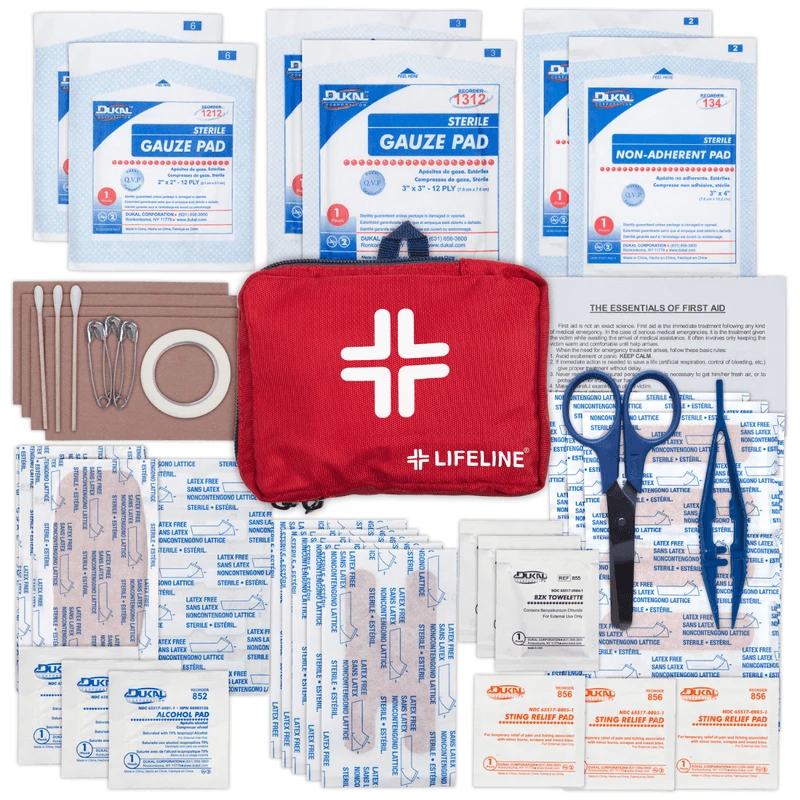 Lifeline First Aid Hiker First Aid - 96 Piece (2 Pack) 5 Lifeline First Aid Hiker First Aid - 96 Piece (2 Pack) - Image 3