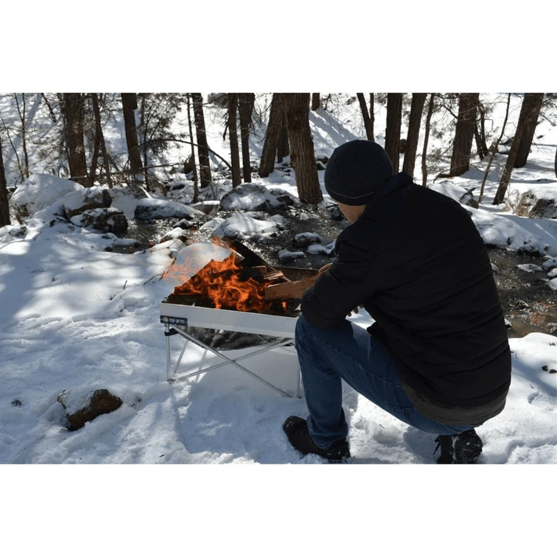 Fireside Pop-Up Pit And Heat Shield Combo 4 Fireside Pop-Up Pit And Heat Shield Combo - Image 2