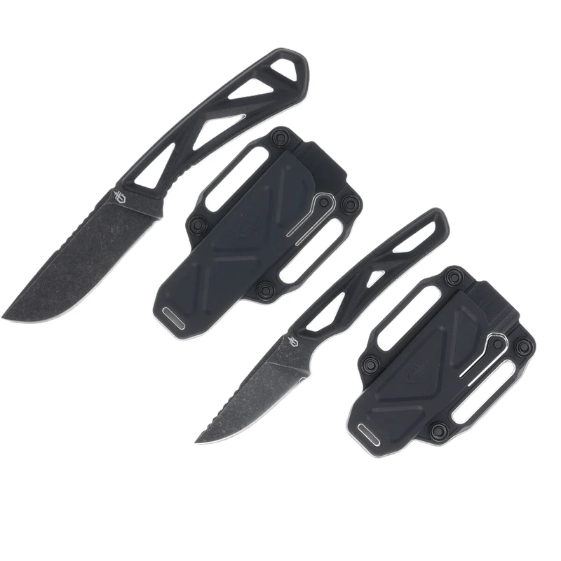 Gerber Exo-Mod Caper And Drop Point Fixed Blade Knife Combo 3 Gerber Exo-Mod Caper And Drop Point Fixed Blade Knife Combo