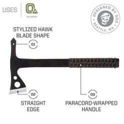 SOG Throwing Hawks (3 Pack) -Big Agnes Shop 412244 800 auto
