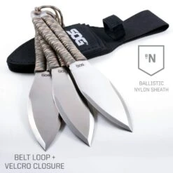 SOG Fling Throwing Knives (3 Pack) -Big Agnes Shop 412776 800 auto