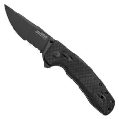 SOG TAC XR Lock Knife - Partially Serrated
