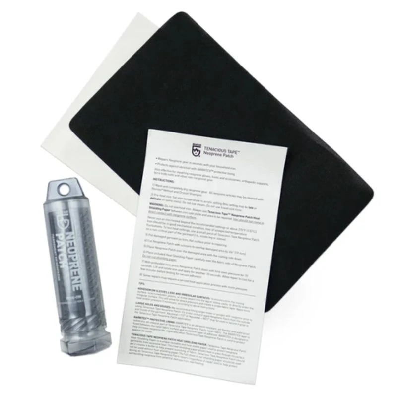 GEAR AID Tenacious Tape Iron-On Neoprene Patch 4 GEAR AID Tenacious Tape Iron-On Neoprene Patch - Image 2